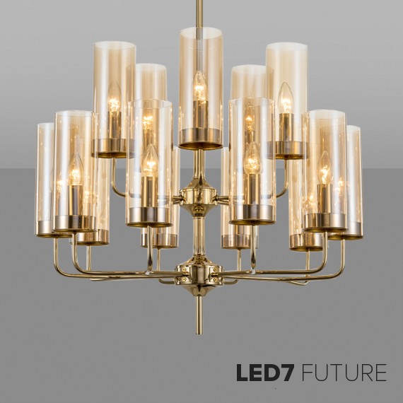 Loft Industry Modern - Rainbow Chandelier3